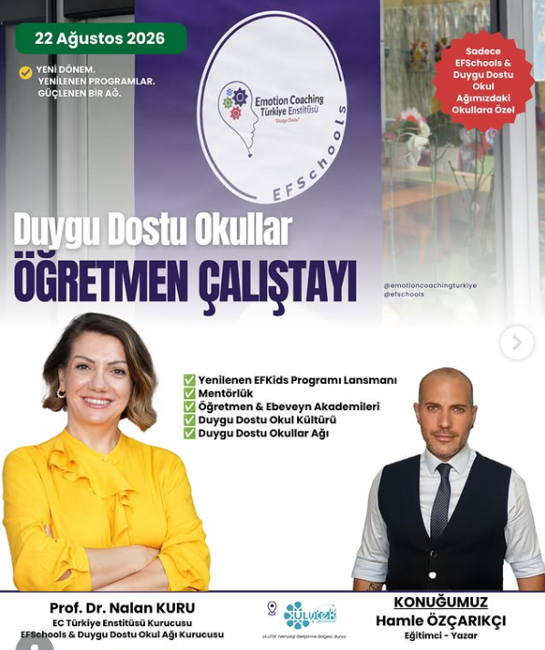Yeni bir dönem, yenilenen programlar ve daha da güçlenen bir Duygu Dostu Okullar ağı…